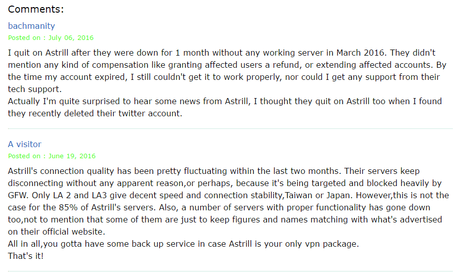 Comments from the 2016 Tips for China blog.